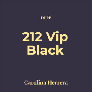 Dupe 212 VIP Black
