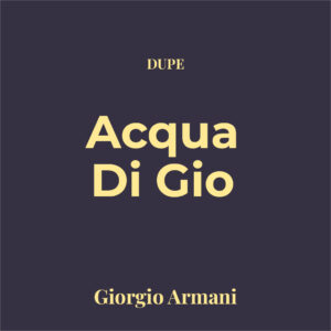 Dupe Acqua di Gio For Women