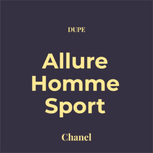 Dupe Allure Homme Sport