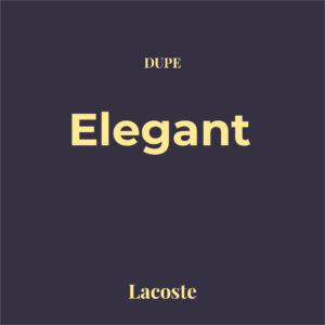 Dupe Eau de Lacoste L.12.12 Pour Elle Elegant