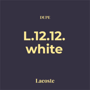 Dupe Eau de Lacoste L.12.12. White