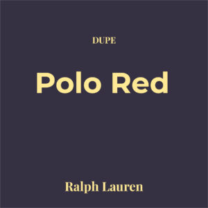 Dupe Polo Red