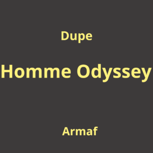 Dupe Homme Odyssey Armaf